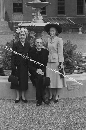 MGR SCANNELL  WITH SISTER NIECE AND MOTHER BRENDAN